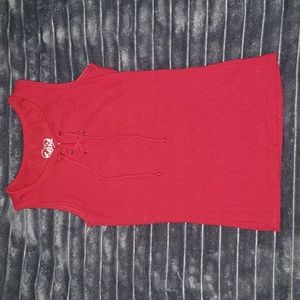 red tank top, size 6